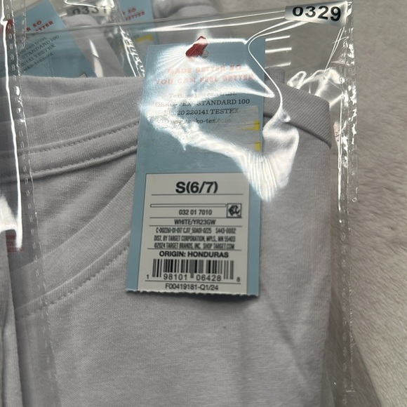 Cat and Jack Girls Size Shirt 4th of July Stars Red Blue White choose your size👇 - Picture 6 of 10